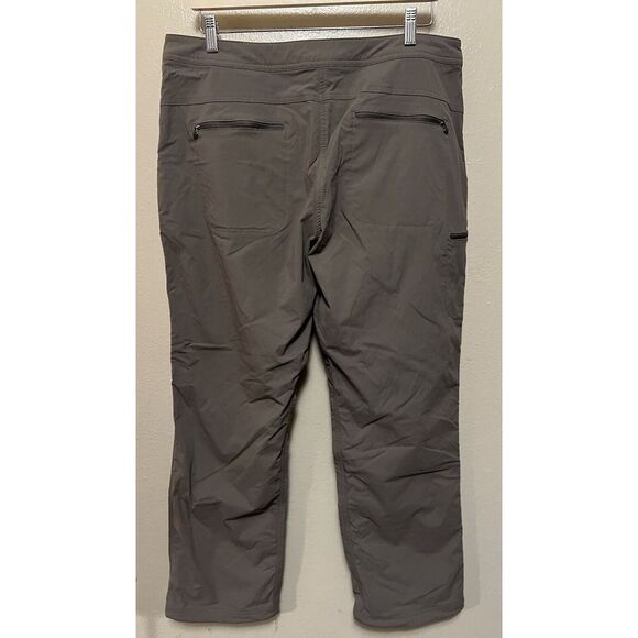 LL Bean Comfort Trail‎ Fleece Lined Hiking Outdoor Pants Brown Womens Sz 16 Reg - Picture 2 of 15